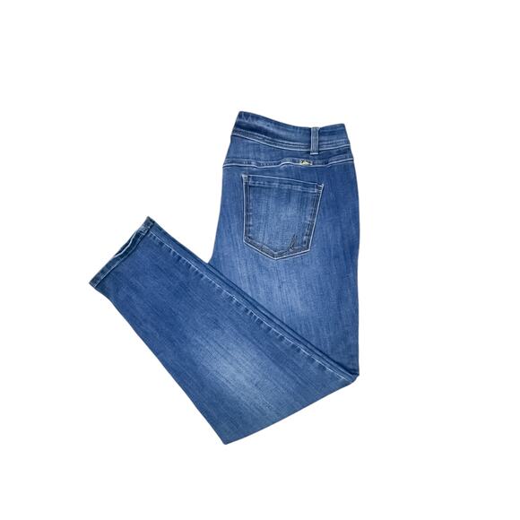 INC Curvy Fit Dark Wash Skinny Jeans - Size 16 - Picture 7 of 10